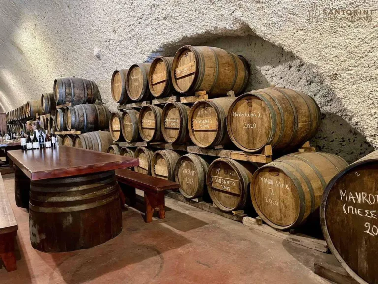 Treasures of Ancient Akrotiri and Santorini Wineries