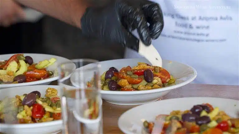 Private Santorini Cooking Class Tour with Wine Tasting