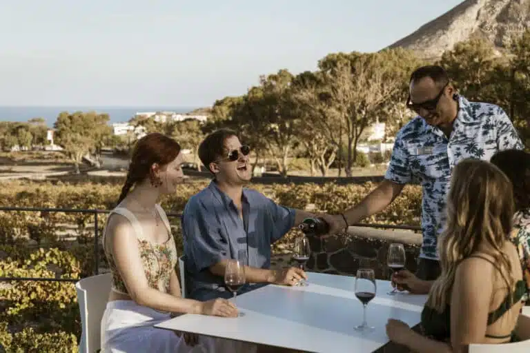 Morning Tour: Santorini Wine Adventure with 12 Tastings and Tapas