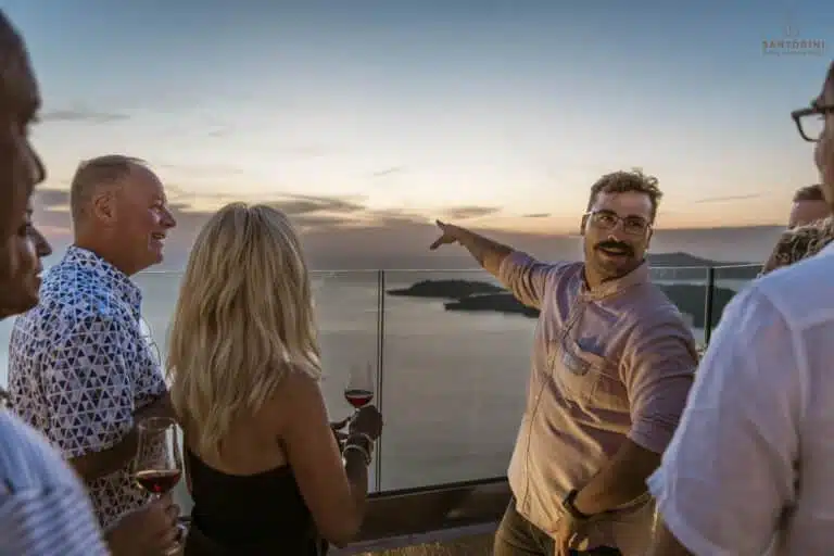 Private Santorini Sunset Wine Tour: 12 Tastings, Tapas and Sunset
