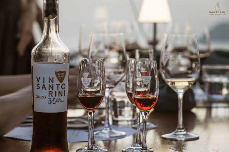 Private Santorini Wine Tour with Dinner